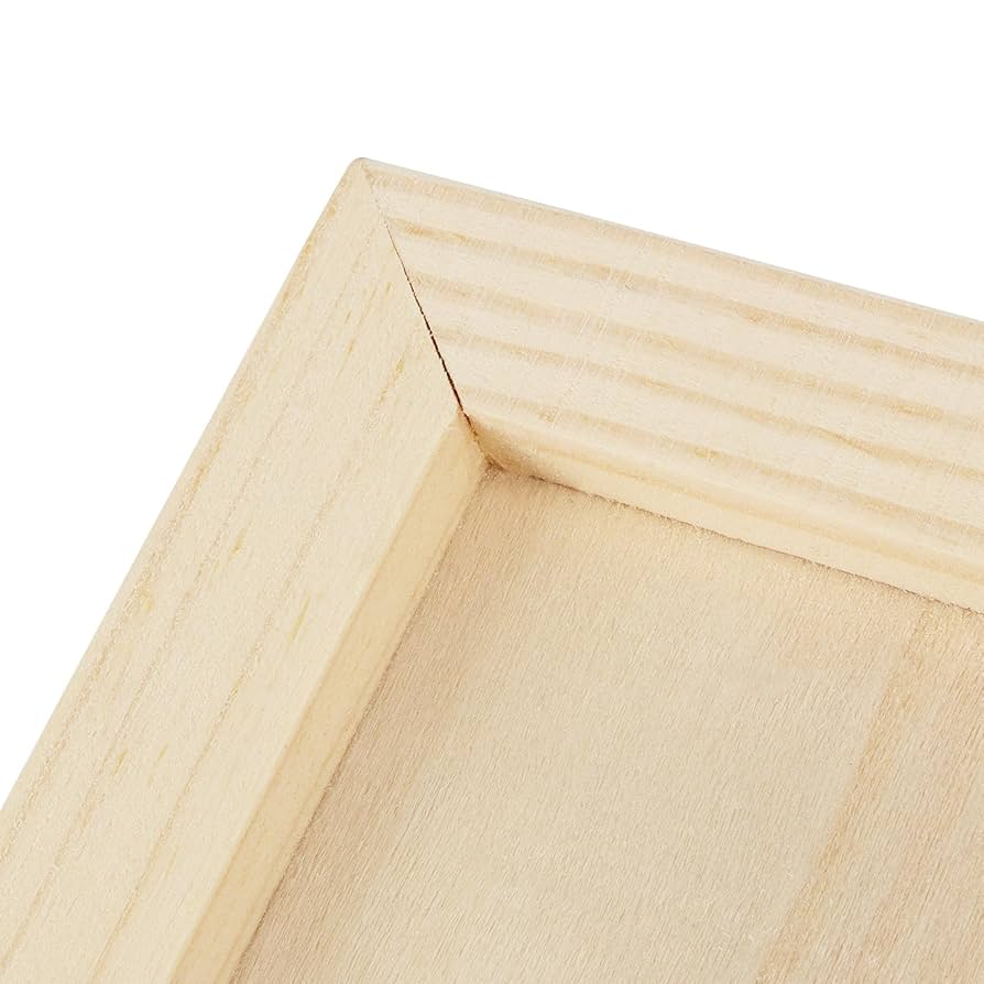 Amazon.co.jp: ZEONHEI 9 x 12インチ 木製キャンバスボード 塗装